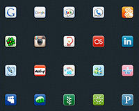Free download: Ultimate Social Icon Set